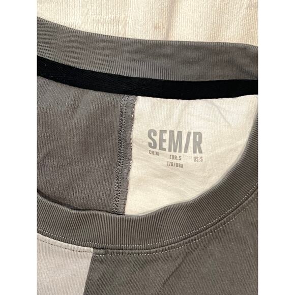 SEM/R Team Fight Gray Black T-Shirt Mens S - Picture 4 of 4